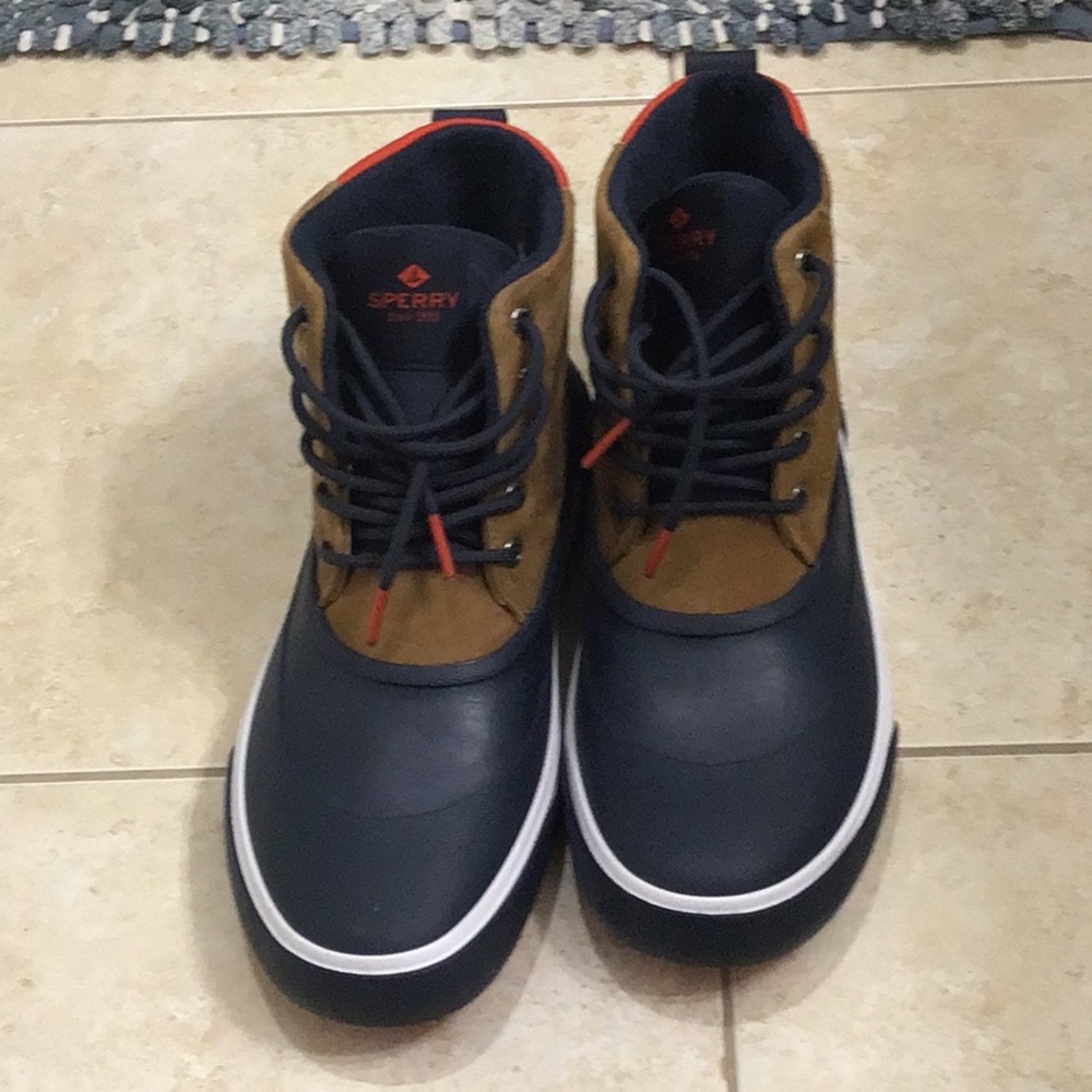 Sperry Men's Black and Brown Boots